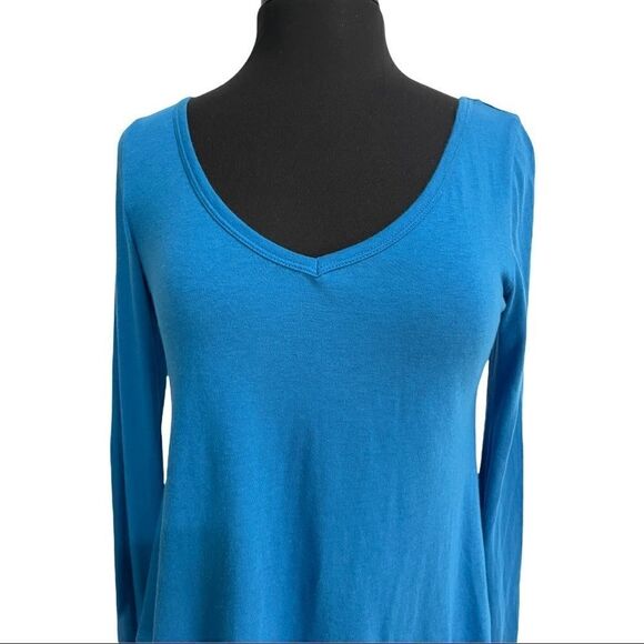 Victoria's Secret Blue Bell Sleeve Swing Top Sz S - Picture 3 of 11